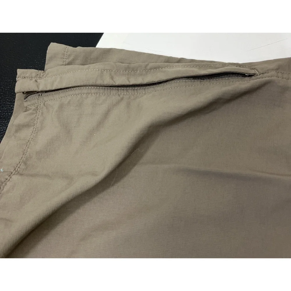 The North Face Men's Size 36 Khaki Brown Convertible Cargo Hiking Pants